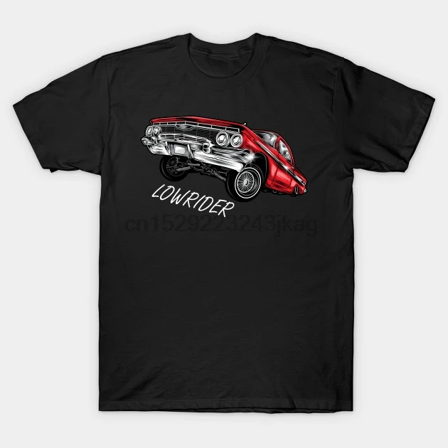 Мужская футболка Lowrider Классическая Автомобильная женская | одежда