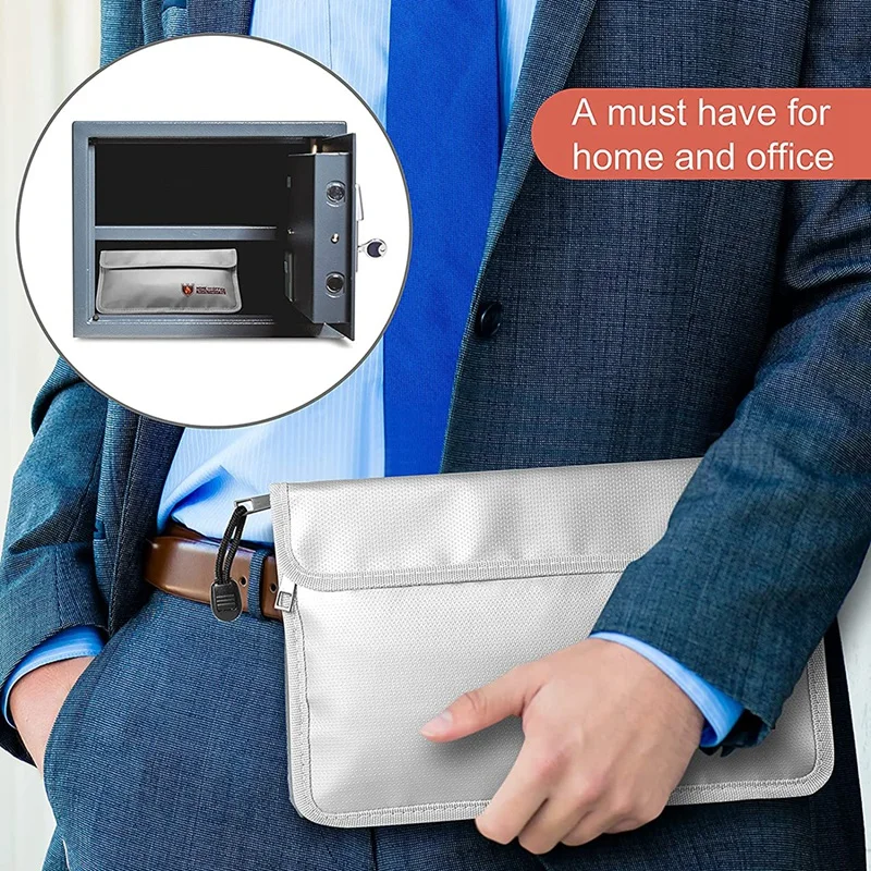 Money Bag with Lock,11X7.5in Money Pouch for Travel Storage, Durable Smell  Proof Bag with Zipper for Cash, Bank Deposits - AliExpress