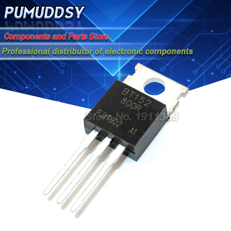10PCS BT152-800R BT152 TO220 100PCS in Stock IC | Электронные компоненты и принадлежности