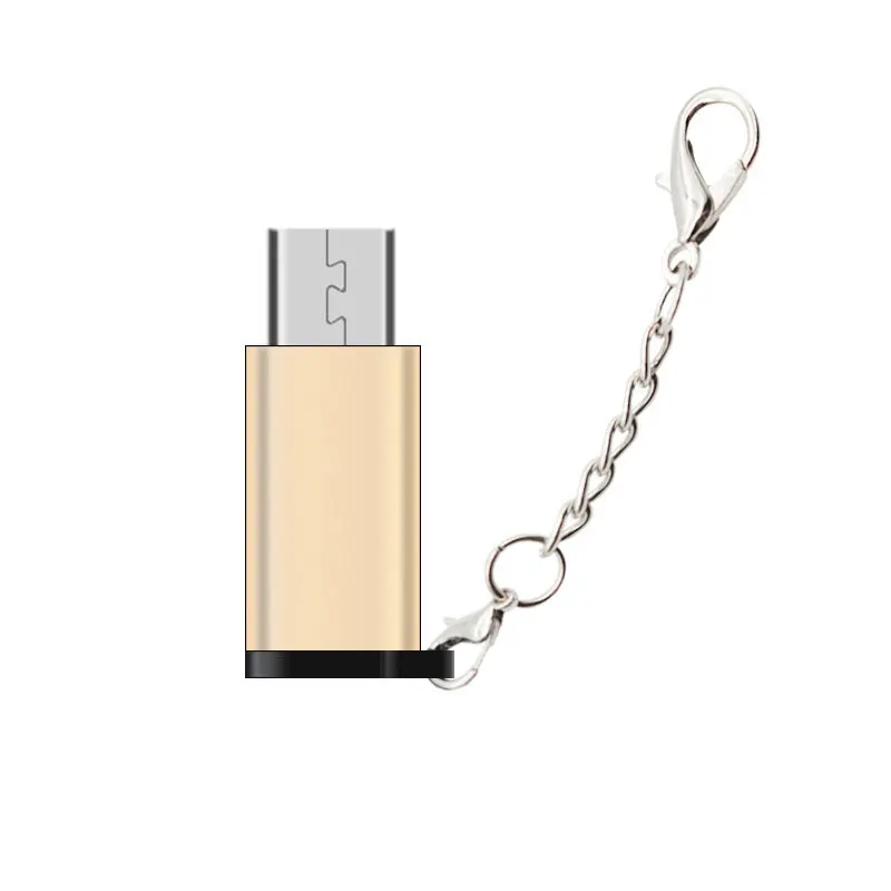 OTG Micro USB A USB C к разъему типа C адаптер для зарядки телефона Android интерфейс конвертер Поддержка передачи данных Conector