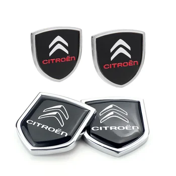 

Auto Metal Sticker Shield For Citroen Xsara C3 C4 Berlingo Cactus Picasso Sega Aircross C5 Elysee Car Emblem Decoration Styling