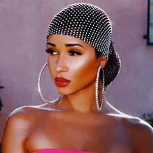 StoneFans Панк Стразы большие серьги кольца золото серебро для женщин простой кристалл круг круглые серьги ювелирные изделия массивный подарок