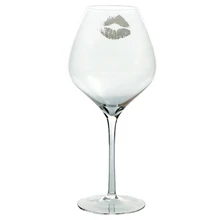 Прозрачный креативный бокал для вина, кружка пиво, сок Кубок напечатанный с Печатью Губ Коктейльные бокалы идеальный подарок для украшения бара Un