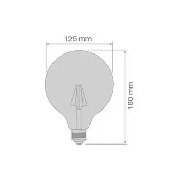 

BULB LED GLOBE 8W DIMMABLE/DIMMABLE