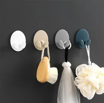 

2Pcs/Set Practical Power Plug Socket Holder Self-AdheSive Wall Storage Hook Phone Charging Holder