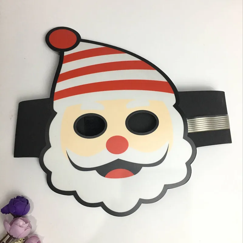 

Halloween Christmas Voice Mask LED Shining Electroluminescent Panel Ball Bar Cheering Props Customizable Logo