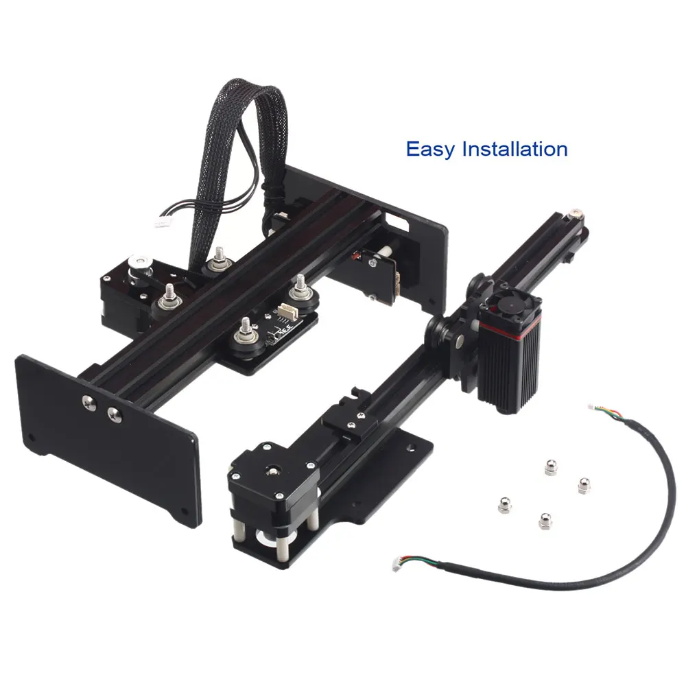 NEJE Мастер 7 Вт режущий лазер cnc гравировальный станок по металлу/быстроходный деревообрабатывающий фрезерный станок/Бумага 2 оси лазерного гравера/настольный принтер, резак лазерные защитные очки
