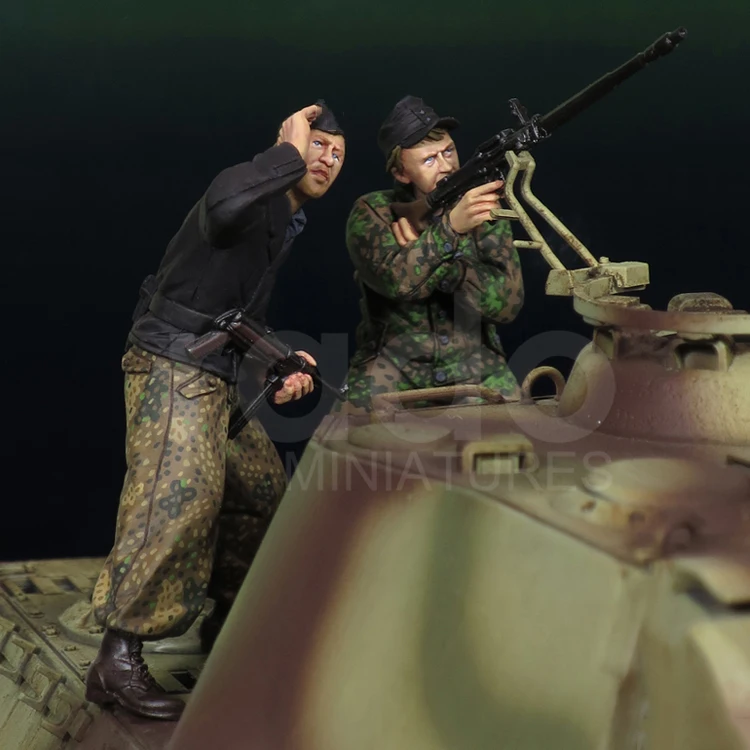 1/35 танкеры смолы фигура строительный комплект | Игрушки и хобби