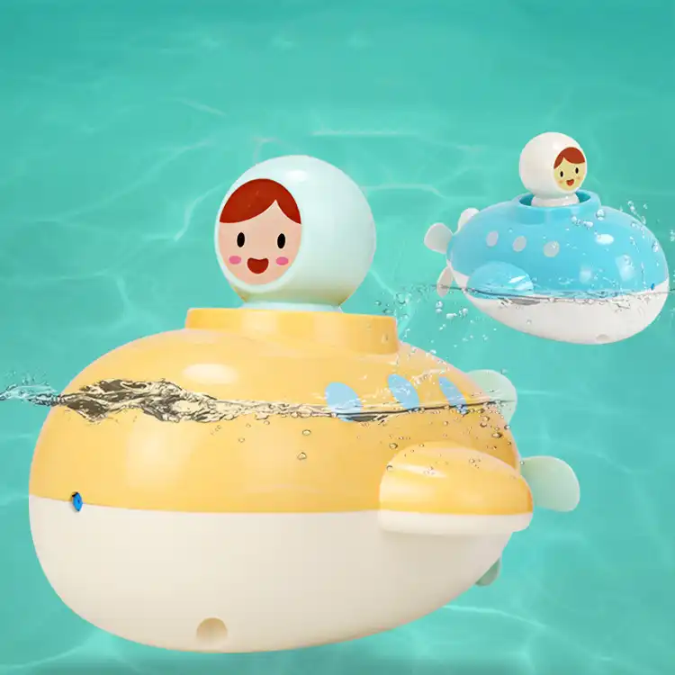 ベビーシャワーのお風呂おもちゃの潜水艦水玩具キッズ子供の再生水の浴室時計じかけのおもちゃアヒル収納メッシュバッグ 風呂のおもちゃ Aliexpress