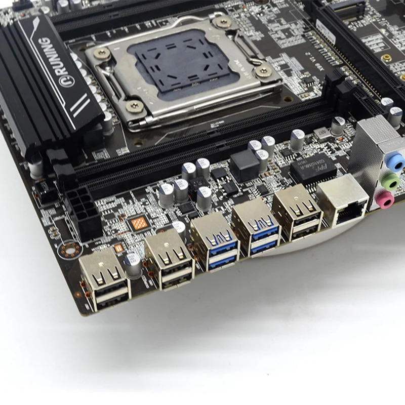 Новая настольная материнская плата X99 V1.2 DDR4 ATX LGA2011 cmputer DImm Слоты SATA 3 0 и USB