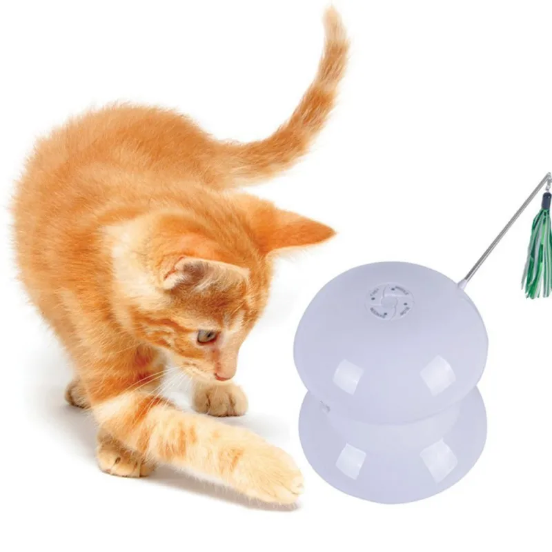 Игрушка-тизер для кошек Pet USB Перезаряжаемый Электрический светильник, интерактивный игровой тренажер для внутреннего обновления версии