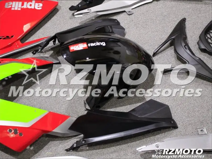 4 подарки ABS литья под давлением полный обтекатель комплект подходит для Aprilia RSV4 1000 2009- 09 10 11 12 13 14 набор на заказ красный серебристый
