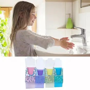 

Outdoor Travel 25pcs Disposable Soap Paper Washing Scented Boxe Hand Paper Soap Clean Slice Bath Soap Sheets Portable Mini A5S4