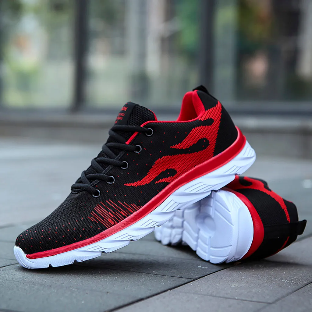 Men Jogging Running Shoes Men Sport Shoes Outdoor Breathable Walking Shoes Men Athletic Shoes Male Trainers Men Sneakers