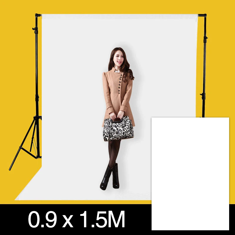

0.9 x 1.5 m White Photo Background Cloth Photography Background Photo Studio Green Screen ChromaKey Backdrops Photography Backgr