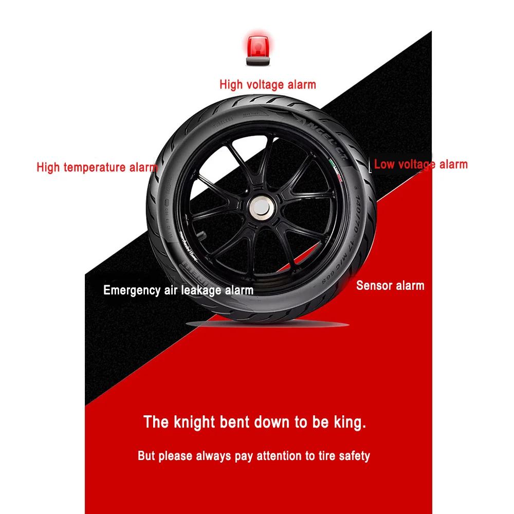 Мотоцикл TPMS фетальный монитор давления Bluetooth 4,0 установочный Инструмент система мониторинга беспроводной монитор давления плода