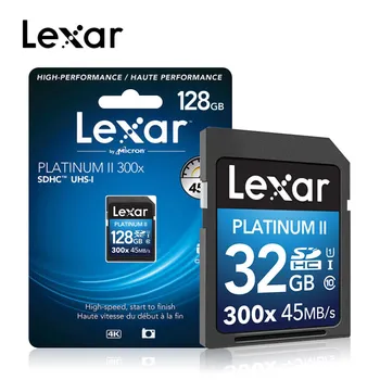

Lexar Camera SD Card Platinum II 300x SDHC 16GB UHS-I/U1 Up to 45MB/s Read Original Flash Memory For HD Video Dropshipping