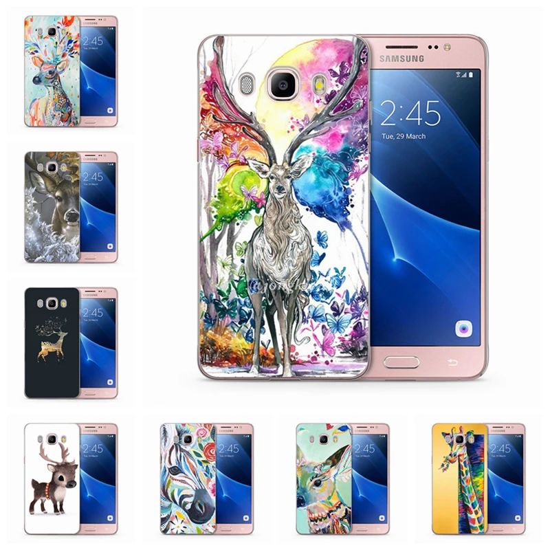 giraffes cute animal Cover Case For Samsung Galaxy A3 A5 2016 2017 S8 S8plus Note 8 Soft TPU Mobile Phone Cases B041 | Мобильные