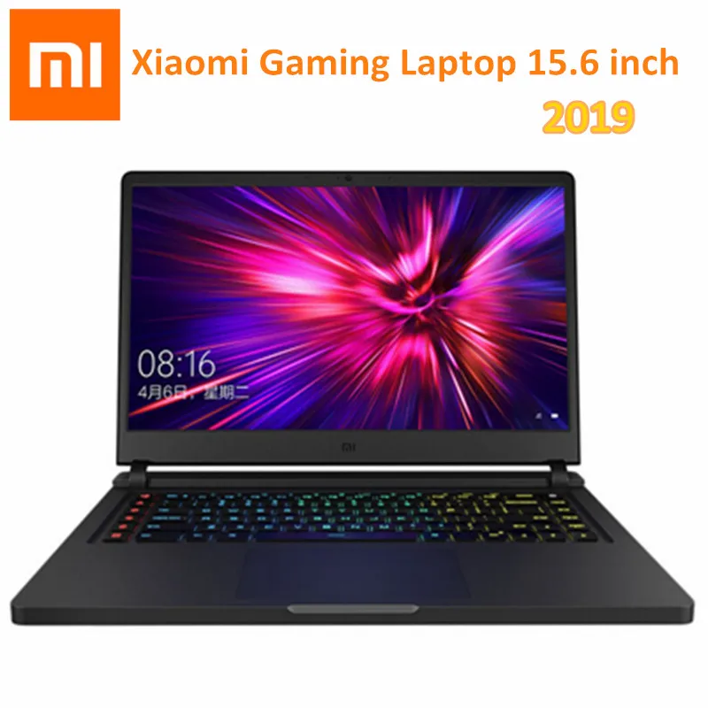 2019 Xiaomi Gaming Laptop 15.6 inch Windows 10 OS Intel Core i7-9750H Hexa Core CPU 16GB 512GB ROM 1.0MP HD Camera Notebook