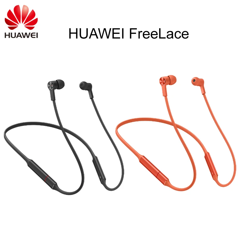 

Original Huawei FreeLace Sport Earphone Wireless Bluetooth Headset Memory CableMetal Cavity IPX5 FastCharging head Earphones