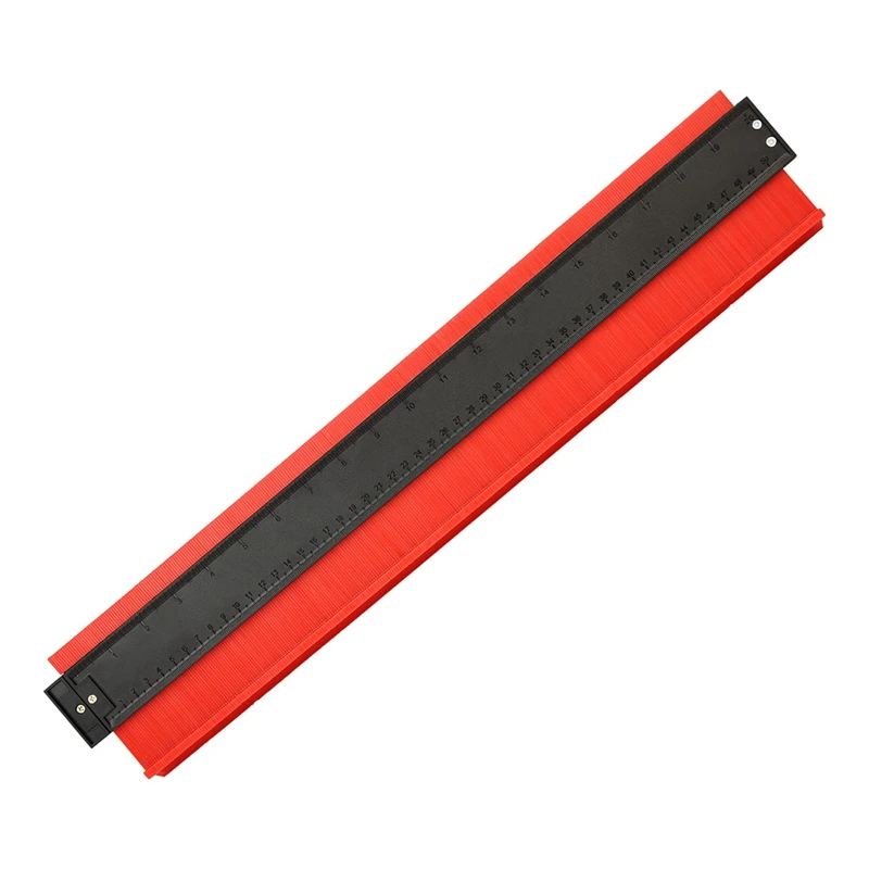 Contour Measuring Instrument Extended 20 Inch Measuring Ruler Copy Contour Gauge Tile Edge Forming Ruler Measuring Ruler