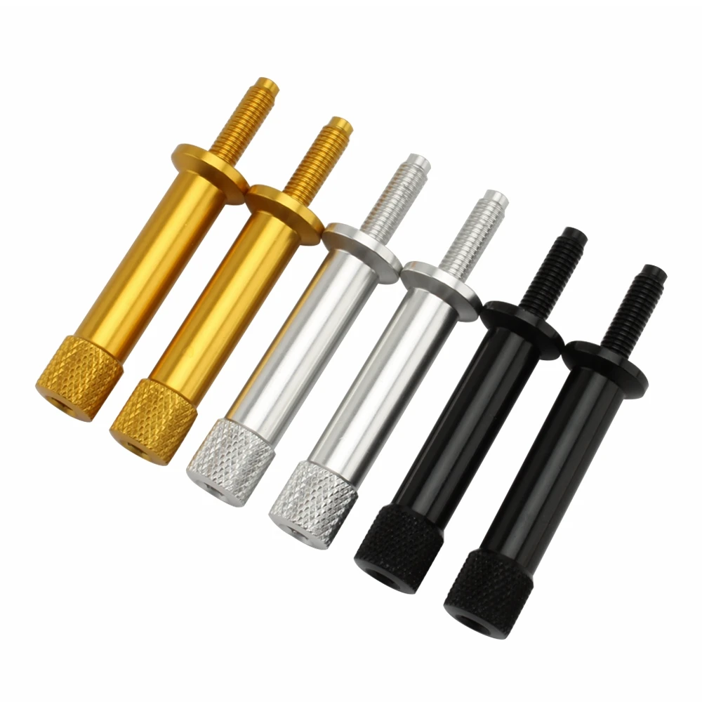Tool Free Seat Bolts Long For Triumph Thruxton Bonneville Scrambler T100 2pcs