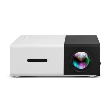 

Mini Projector Portable 1080P HD LED Mini Projector 800:1 HDMI USB 3.5mm 20-80 inch Home Theater Movie Media Video Player
