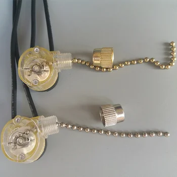 

2PCS Durable Practical Premium Replacement Pull Chain Switch for Home