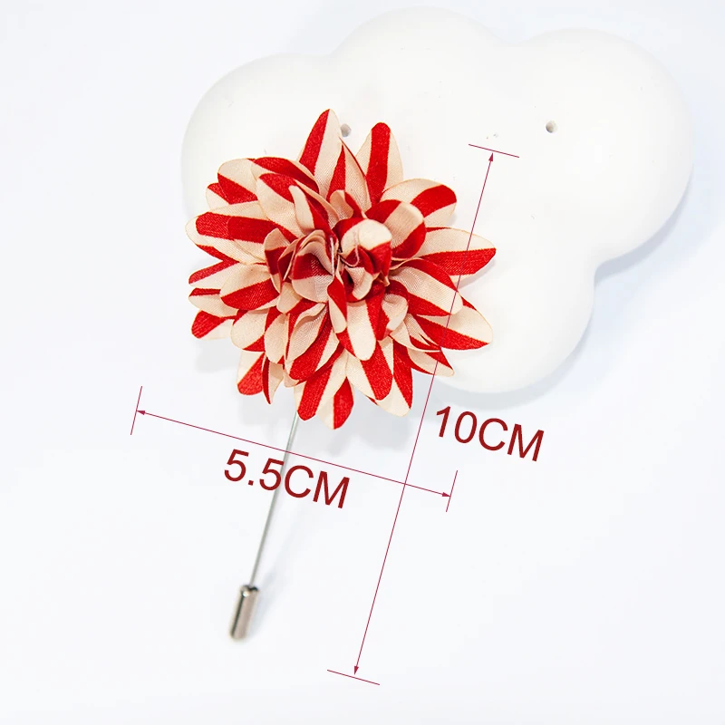 BMM25条纹圆点胸花-M6-2尺寸