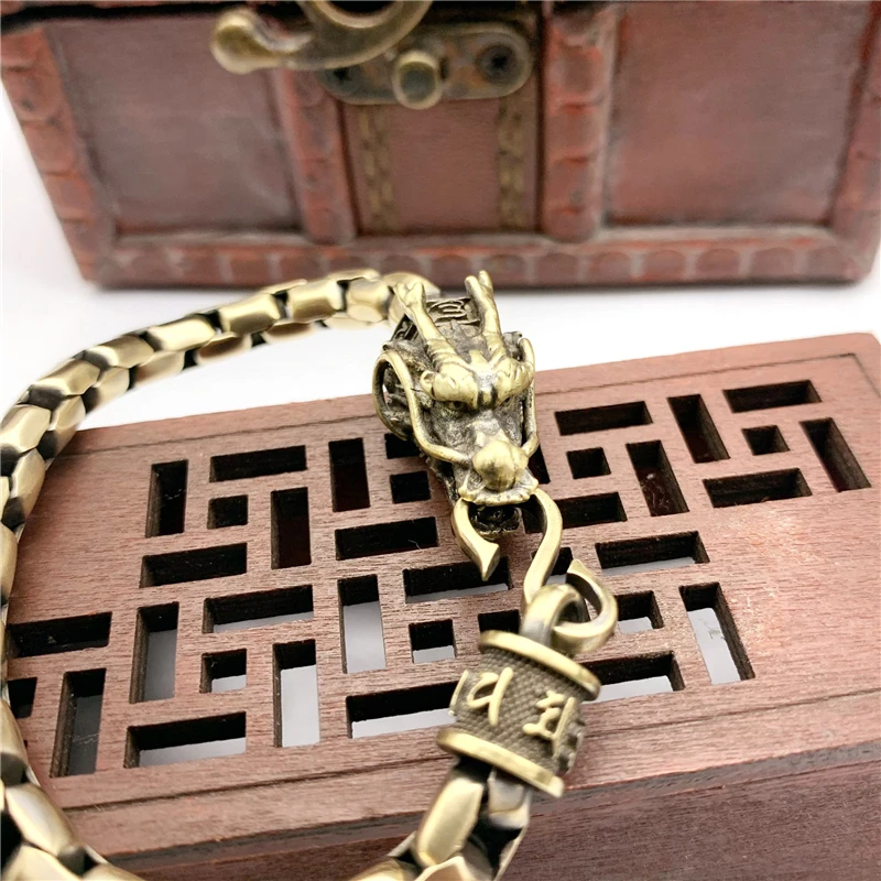 dragon bracelet brass (12)