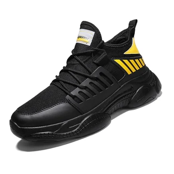 

Men Shoes Mesh Breathable Light Weight Running Shoes 2019 Fashion Sports Shoes Adult Sneakers Hollow Sole Running Shoes for Men