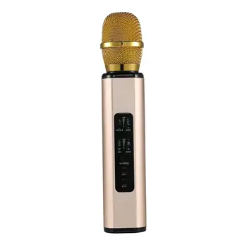 

Mobile phone microphone wireless Bluetooth microphone comes with speaker integrated KTV children's wheat family karaoke K6