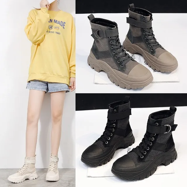 

2019 autumn new boots, Korean version of the round head, short boots