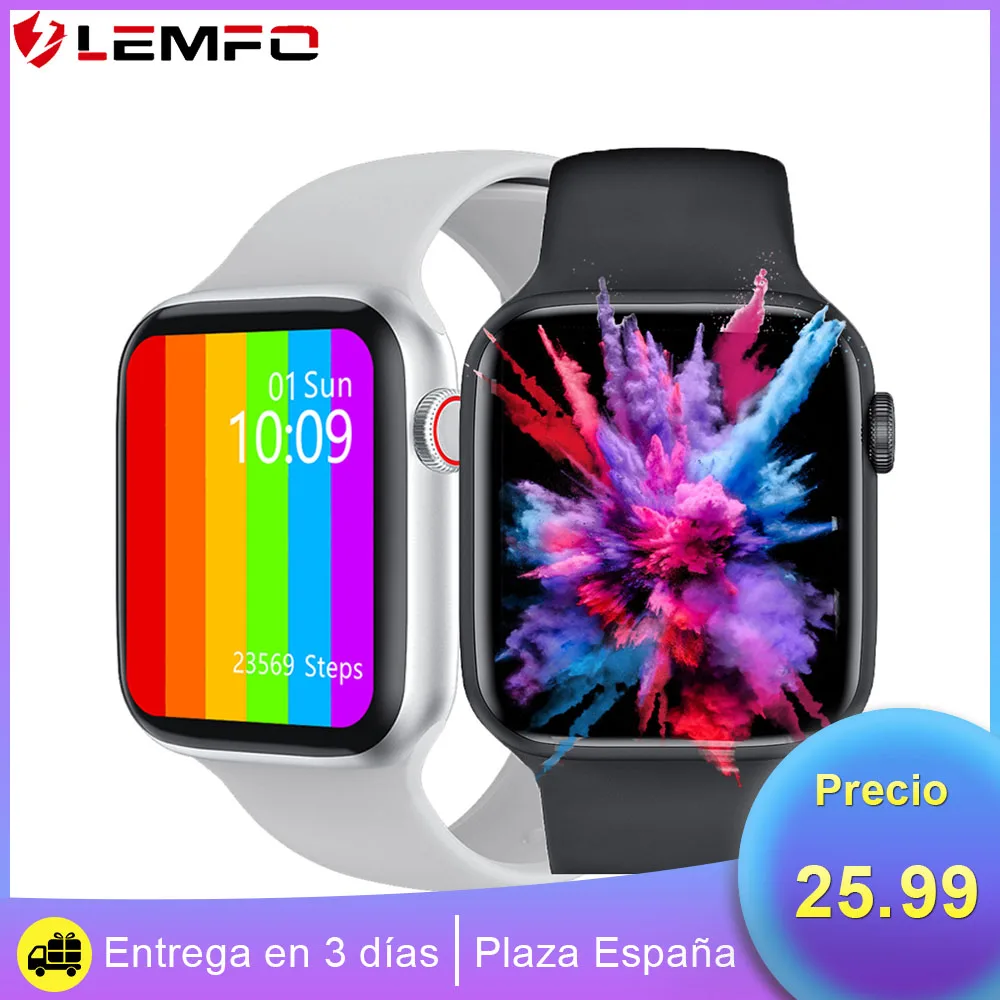 Смарт часы Iwo W46 12 pro 13 Lemfo мужские с бесконечным экраном 1 75 дюйма пользовательским