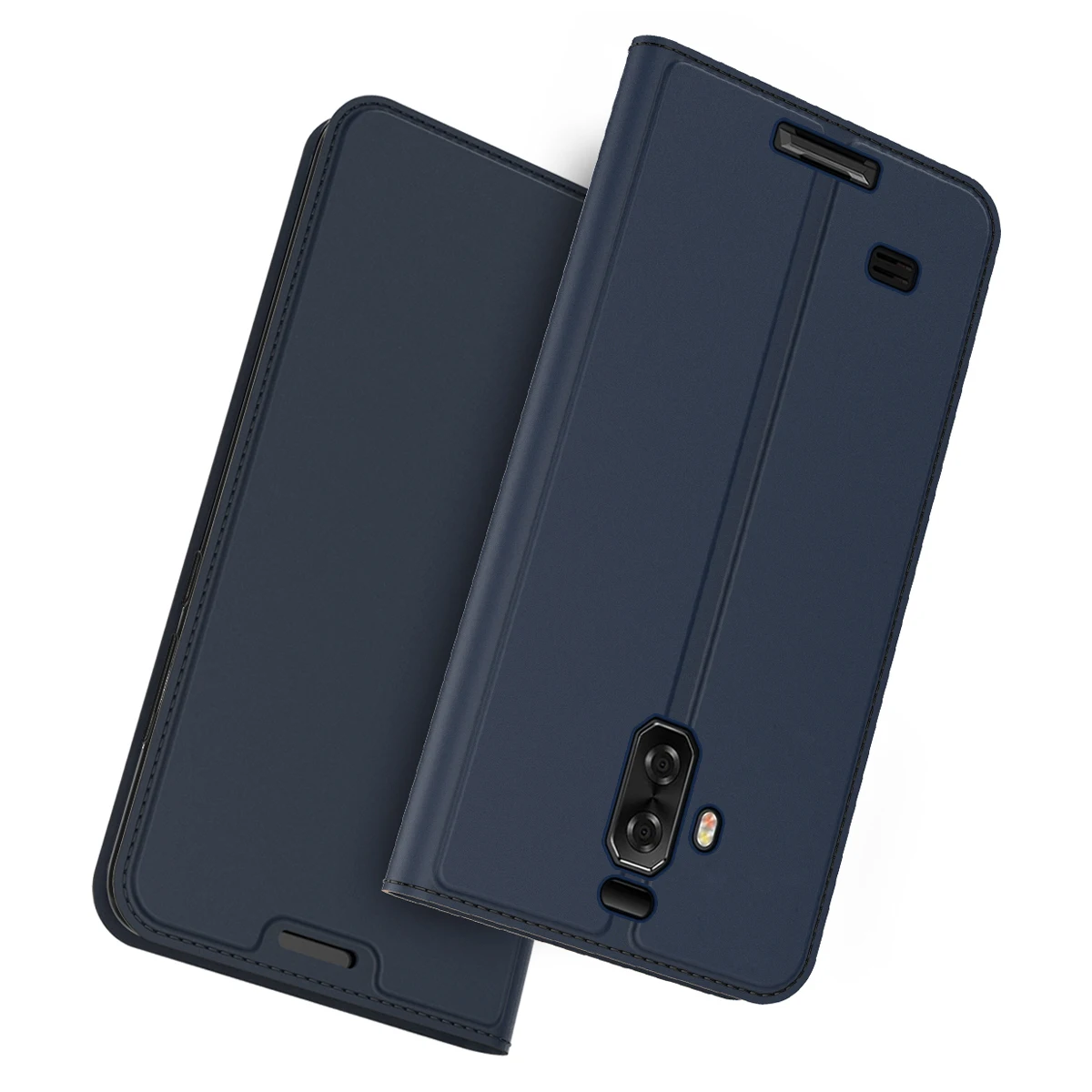 Для Blackview BV9600 Pro Чехол из искусственной кожи ультратонкий защитный флип-чехол с отделением для карт и подставкой для Blackview BV9600 Pro