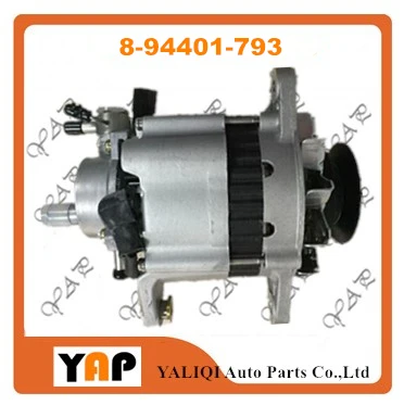 Авто генератор для посадки isuzu Pickup 4JB1 2.8L L4(дизельное топливо), 12V 60A 894401793 8-94401-793 1993-2010
