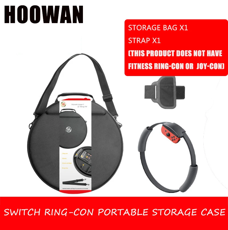 for nintendo switch Fitness Ring-con Storage Bag EVA Protection nintend joy-con Crossbody Portable Travel Handbag | Электроника