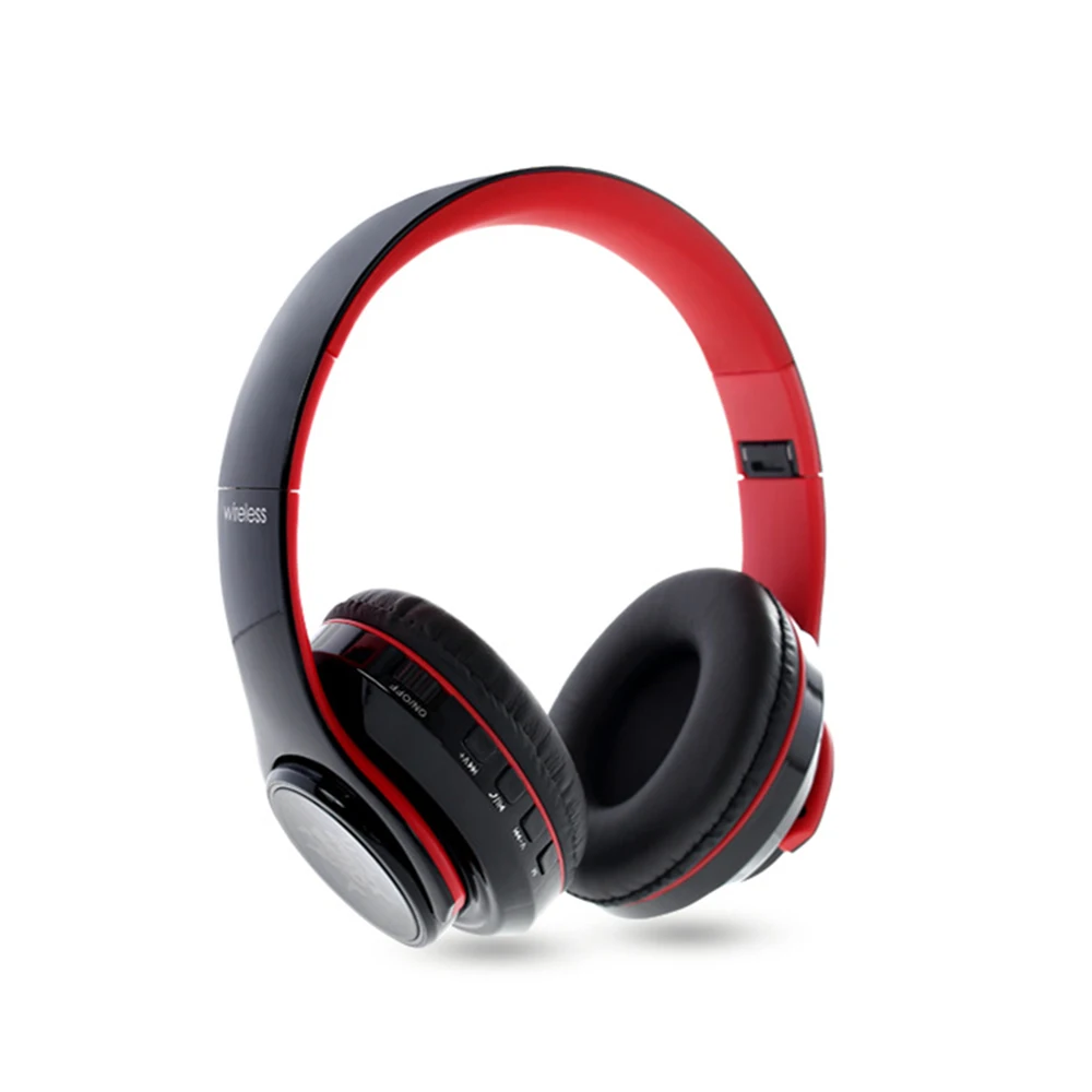 Беспроводная bluetooth-гарнитура, гарнитура Bluetooth с микрофоном, складная гарнитура с картой, Bluetooth, Универсальные наушники для мобильного компьютера