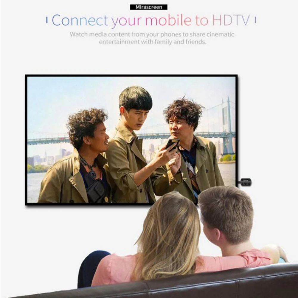 MiraScreen G4 Plus беспроводной HDMI 1080P Android tv Stick WiFi Дисплей донгл приемник DLNA Miracast Airplay медиа стример литой