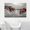SELFLESSLY Graffiti Street Art Painting Abstract Art Hand Wall Pictures For Living Room Wall Art Classic Posters and Prints ► Photo 3/6