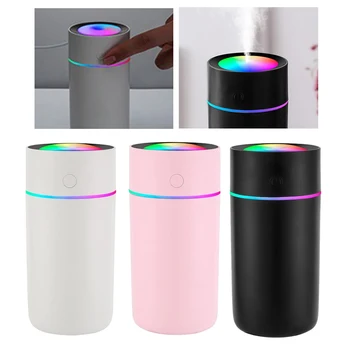 

Portable USB LED Light Humidifier Diffuser Aroma Mist Purifier Car Home 320ML