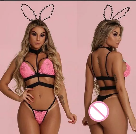 2020 Модный женский сексуальный комплект с бюстгальтером кружевное сексуальное