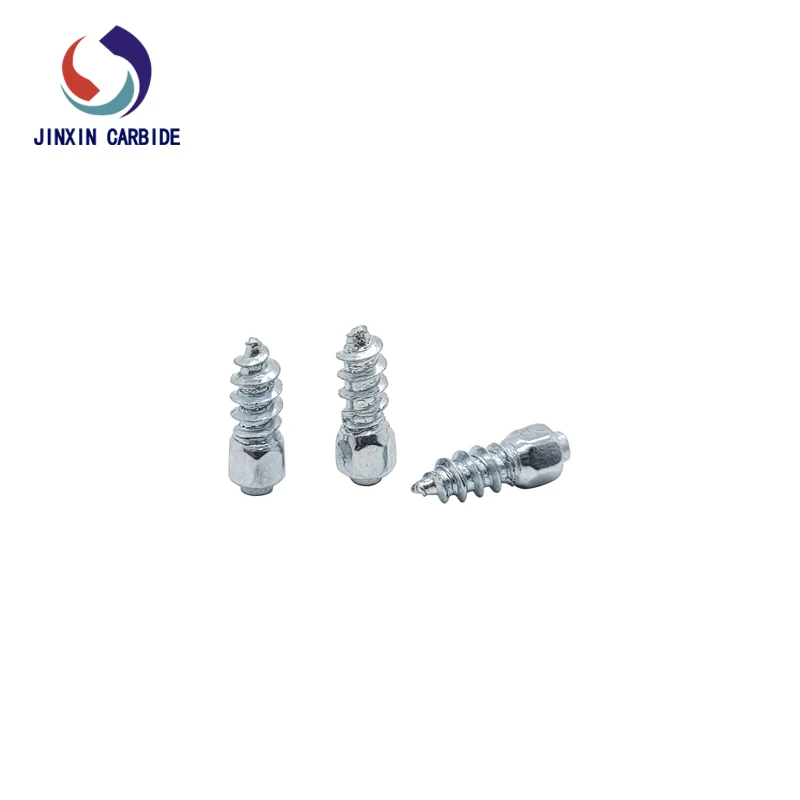 Car Tires Studs Screw Snow Spikes Wheel Tyres Snow Chains Studs 100 PCS For Car Vehicle Truck Motorcycle Tires Winter Universal
