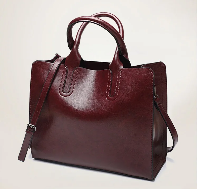 Женские сумки из натуральной кожи, сумки через плечо из воловьей кожи, женские модные Лоскутные сумки Bolsas C1205