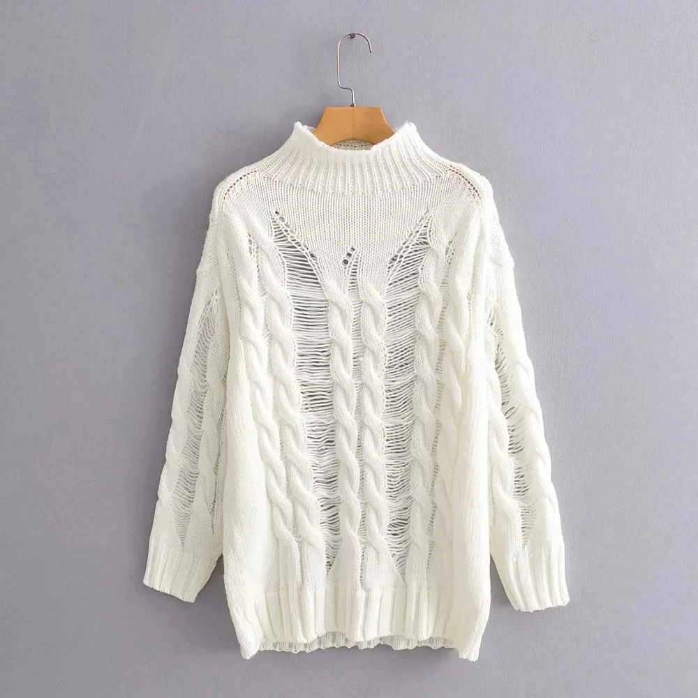 white women pullovers sweater 2019 fashion ladies chic turtleneck sweaters female autumn-winter elegant girls vintage knitwear | Женская