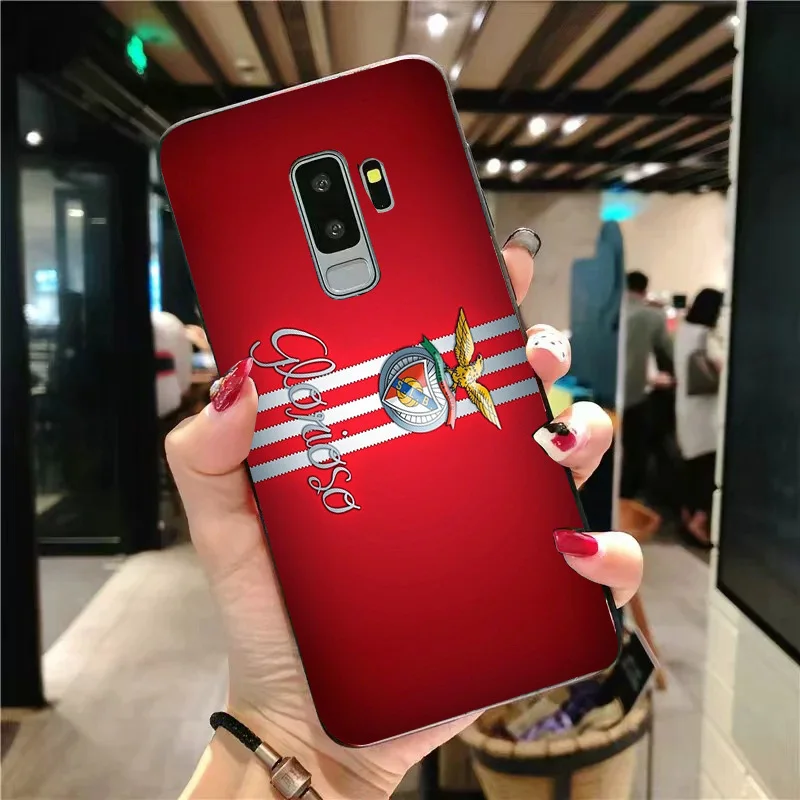 Чехол для телефона Benfica FC чехол для samsung Galaxy S10 S6 S7 Edge DIY прозрачный мягкий TPU для S9 A5 A7 A8 J3 J5 J7 Prime Note 9