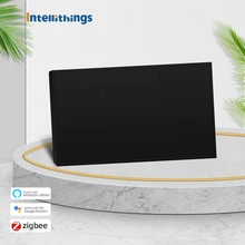 

Intellithings Zigbee US AU Wall Light Switch with Neutral 1 2 3 4 Gang Tuya Smartthings Smart Interruptor Alexa Google Home
