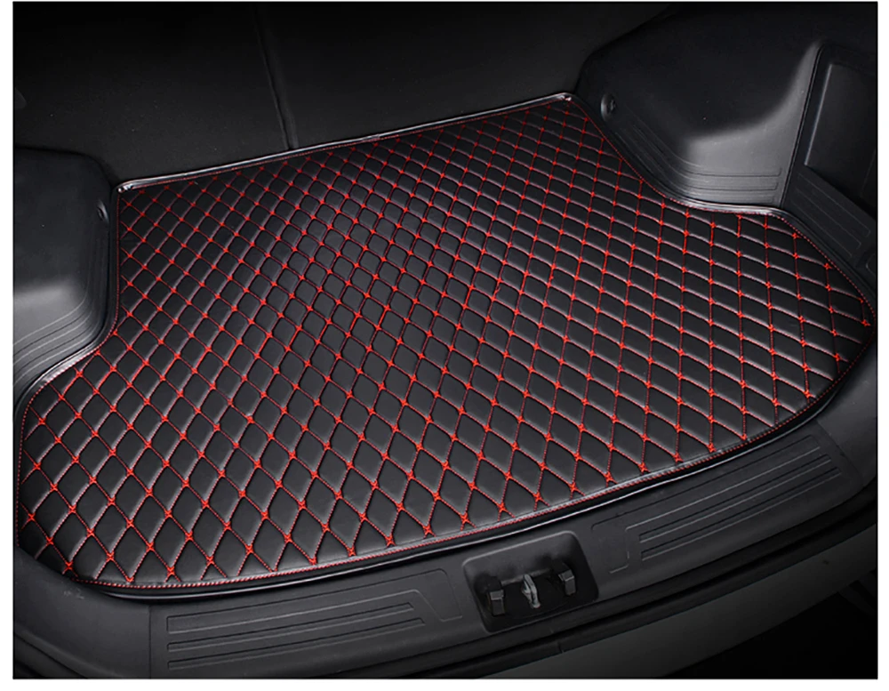 

SJ Car Trunk Mat AUTO Tail Boot Tray Liner Cargo Carpet Luggage Mud Pad Accessories Fit For Volkswagen VW TIGUAN 2012 2013-2016