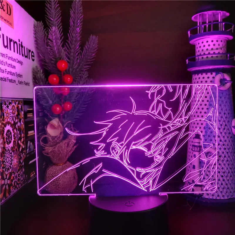 

Акриловая 3D лампа Hori-san to Miyamura-kun horimiya, светодиодный ночсветильник в стиле аниме, украшение для спальни, настольный ночник для детей, манга, подарки на день рождения