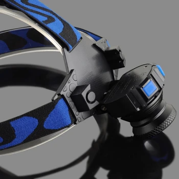 

Rechargeable XM-L Q5 3 Modes Zoomable LED Headlight Headlamp Torch Build-in Battery Q0KF